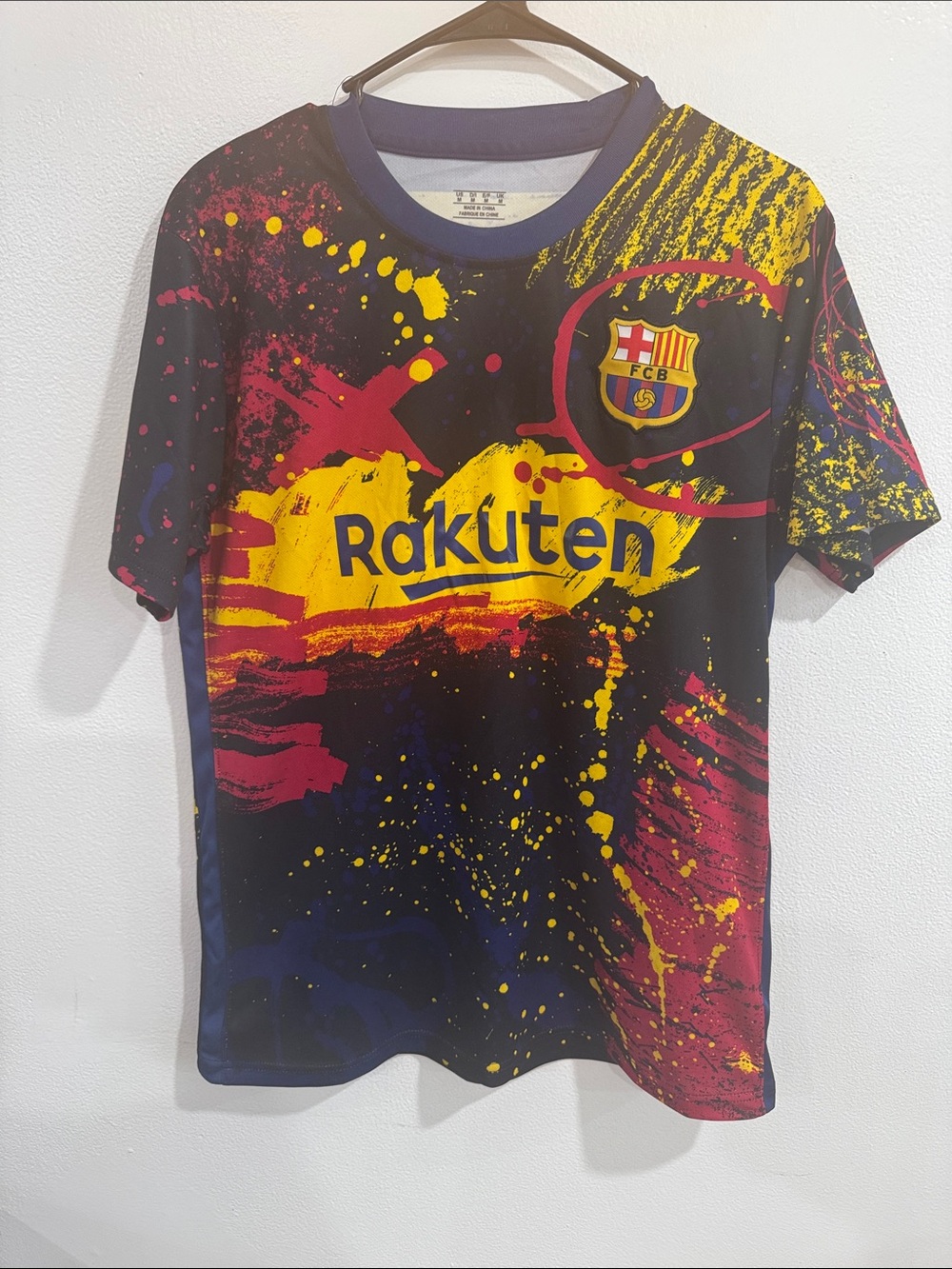 FC Barcelona Graphic Short Sleeve Tee size Medium